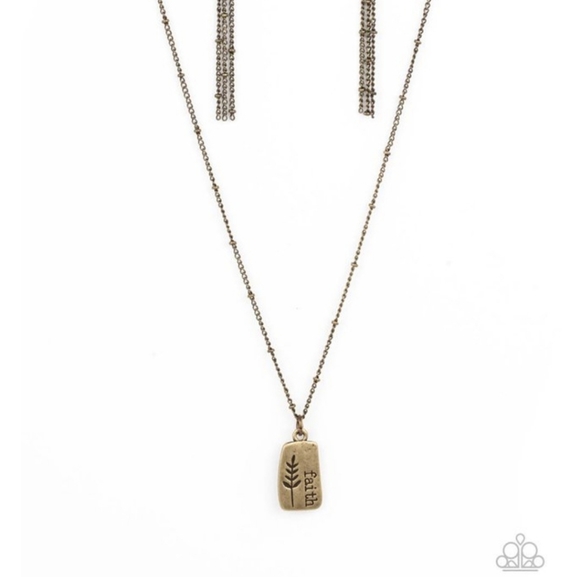 Faith Over Fear Necklace - Picture 2 of 3